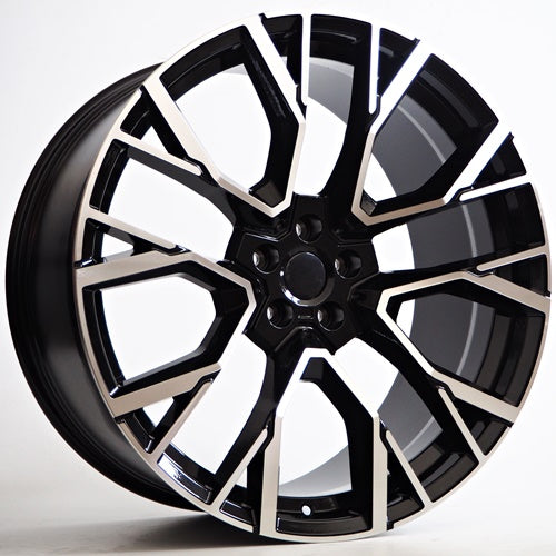 Racing Line Enzo 10,5x22 5x112 ET35 Black Face Machined