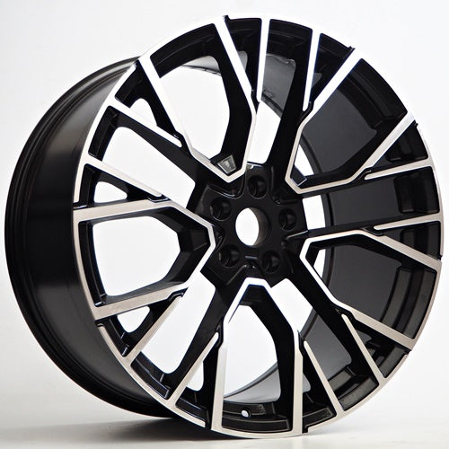 Racing Line Enzo 9x20 5x112 ET35 Black Face Machined