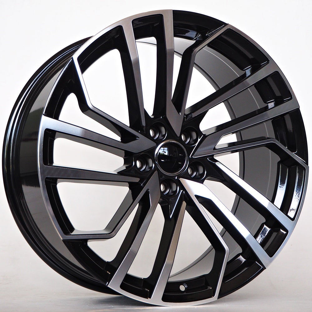 Alu disky pre Audi Evan 8.5x19 5x112 ET35 66.45 Čierna