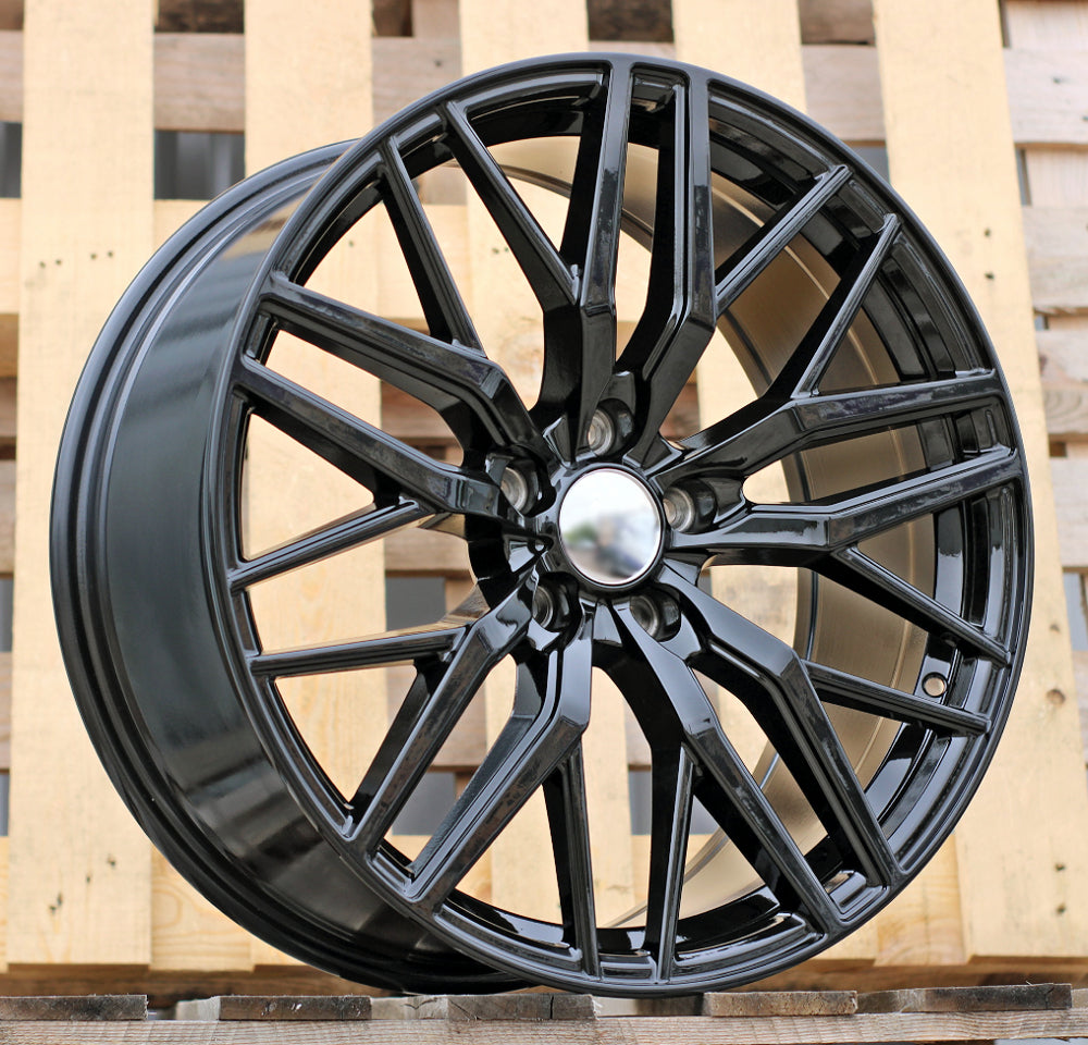 Alu disky pre Volkswagen I0210 8.5x20 5x120 ET35 65.1 Čierna