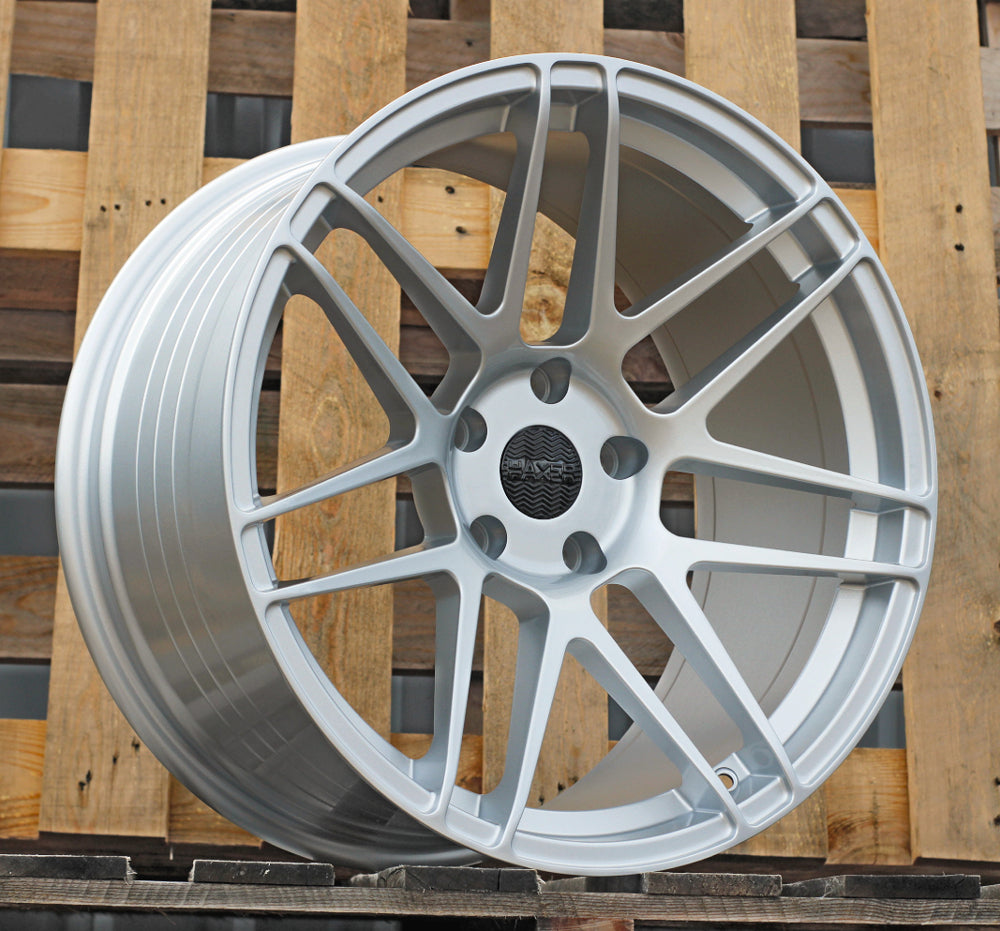 Alu disky HAXER HX020F 9x19 5x120 ET20 74.1 Strieborná