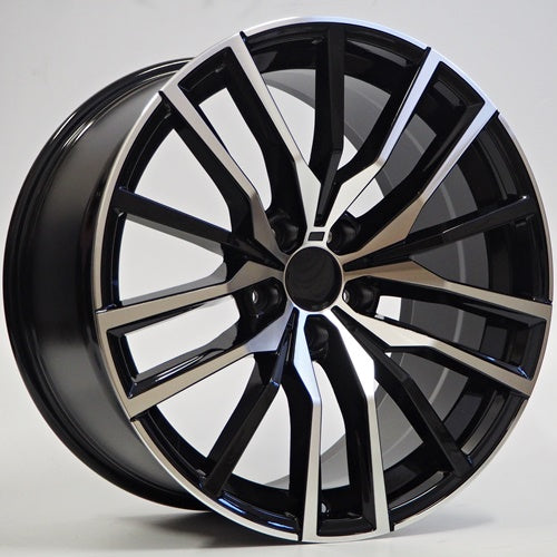 Racing Line Fang 10,5x20 5x112 ET40 Black Face Machined