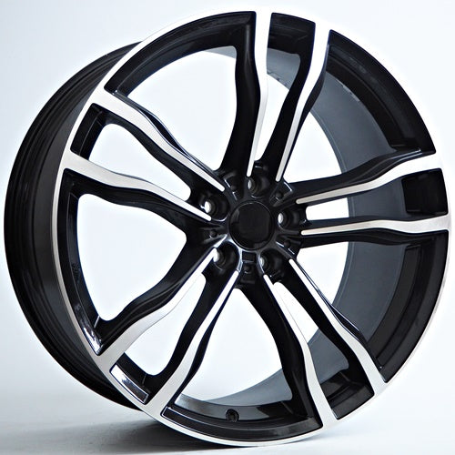 Racing Line Taran 11x22 5x120 ET35 Black Face Machined