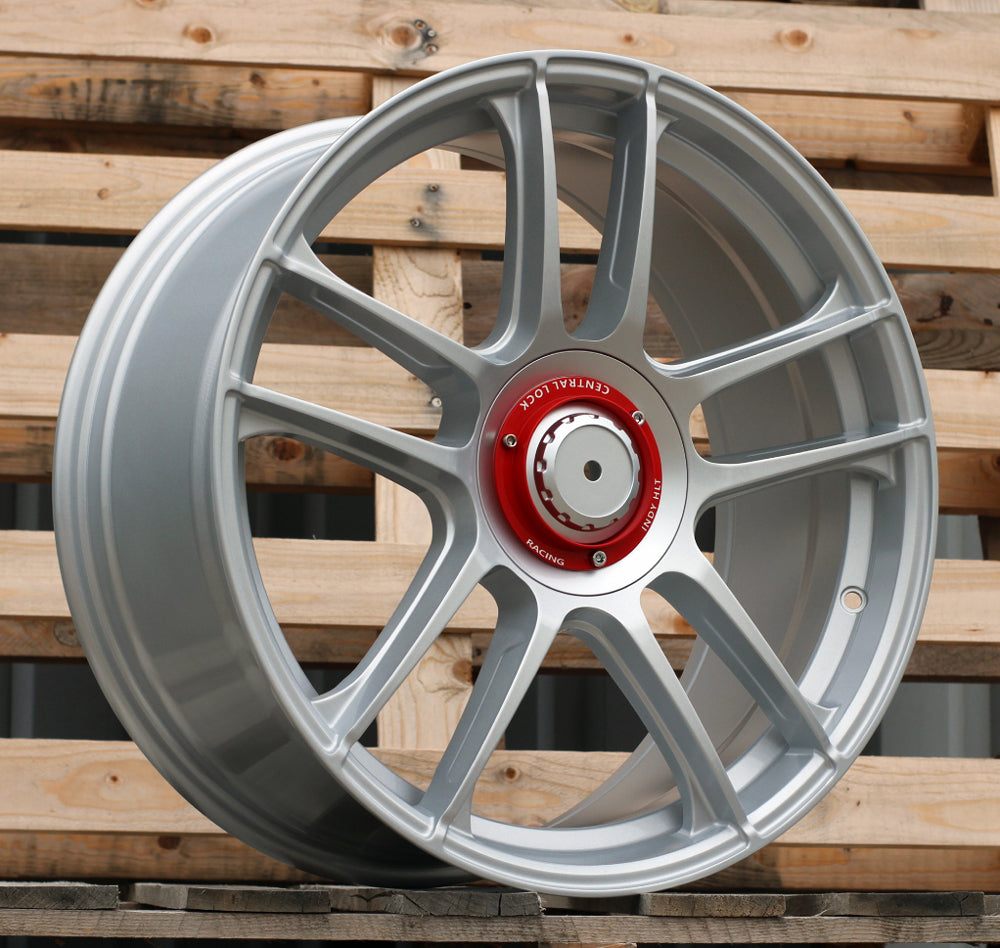 Alu disky Racing Line O2003-FF 8.5x19 5x100/112 ET45 73.1 Strieborná