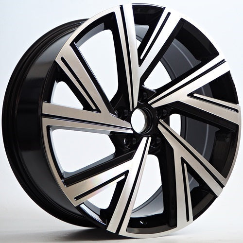 Racing Line Fold 8x18 5x112 ET45 Black Face Megmunkált
