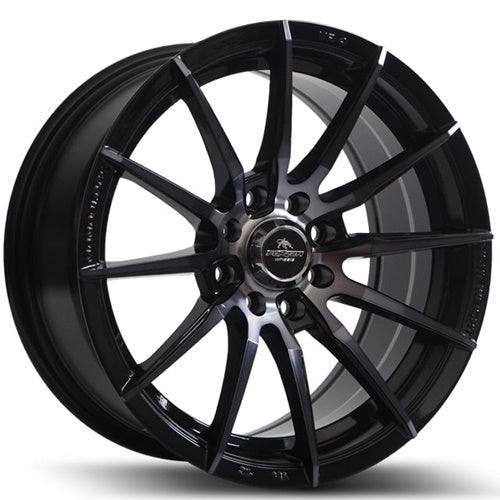 Forzza Atom 7x15 4x100/108 ET25 73.1 Black Magic Machined