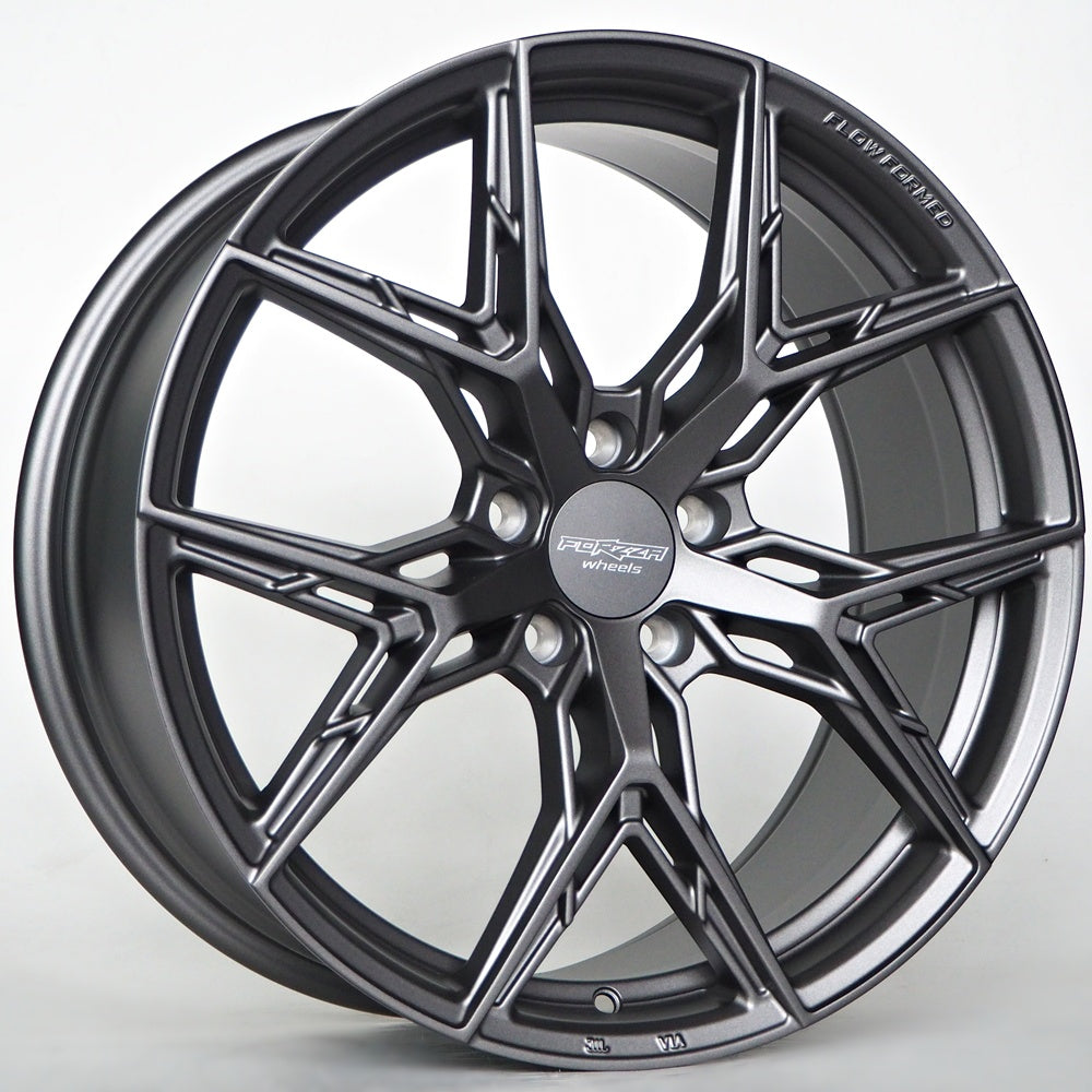 Alu kola Forzza Gravity 8,5x19 5x112 ET45 66,56 Satin Grey | Wheelsup.cz
