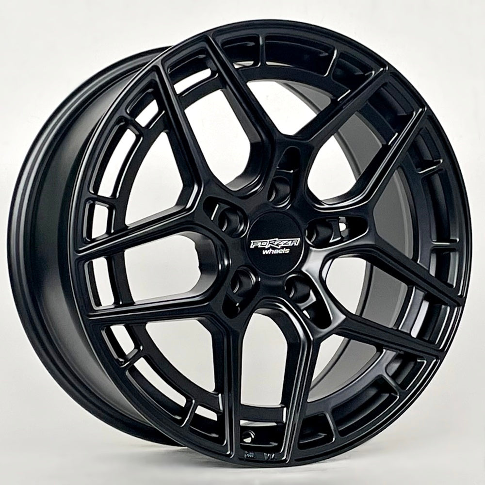 Alu kola Forzza Magnum 8x18 5x112 ET45 66,56 Satin Black | Wheelsup.cz