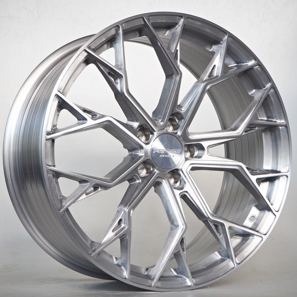 Alu kola Forzza Titan 9x21 5x112 ET25 66,45 Brushed Aluminium | Wheelsup.cz