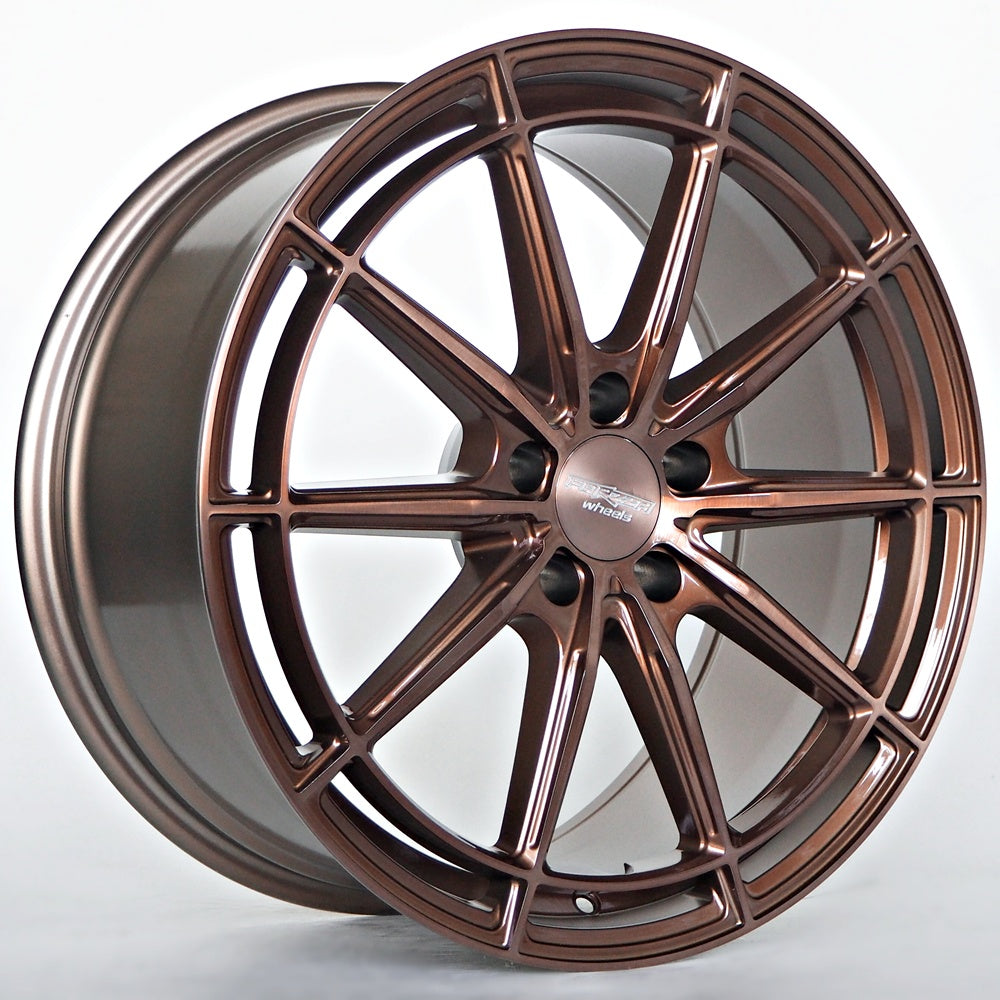 Alu disky Forzza Vega 9x19 5x112 ET40 66.45 Bronzová