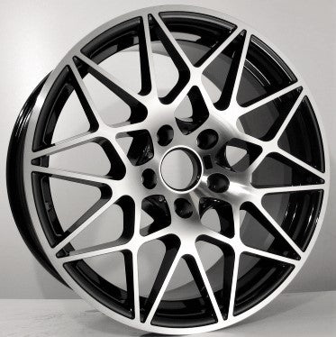 Racing Line Gatan 8,5x18 5x120 ET35 fekete arc, megmunkált
