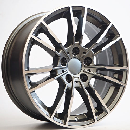 Racing Line Grand 9,5x20 5x120 ET38 Grey Face Machined