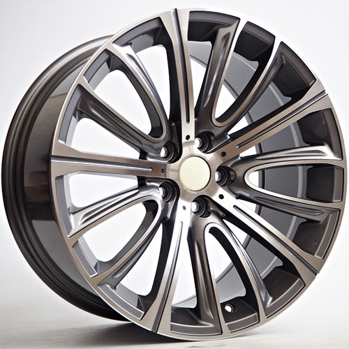 Racing Line Greso 9,5x19 5x112 ET38 szürke arc, megmunkált