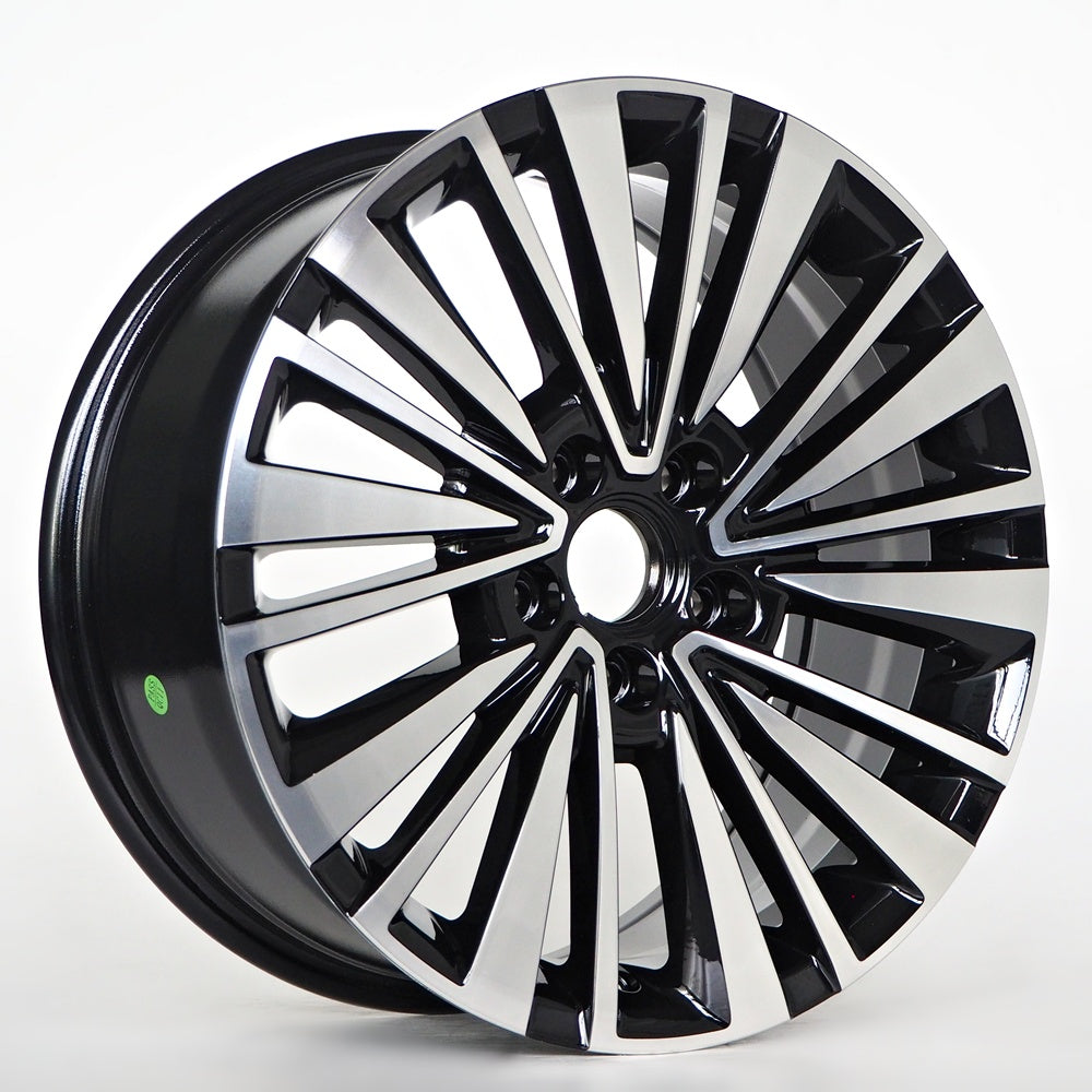 Alu disky pre Audi Hana 7.5x17 5x112 ET37 57.1 Čierna