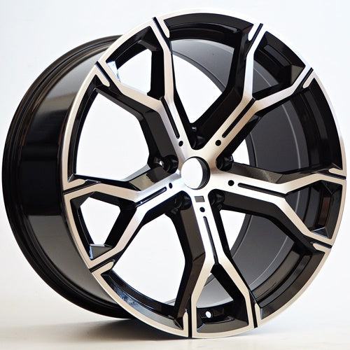 Racing Line Harper 10,5x20 5x112 ET40 Black Face Machined