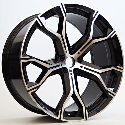 Racing Line Harper 10,5x22 5x112 ET43 Black Face Machined