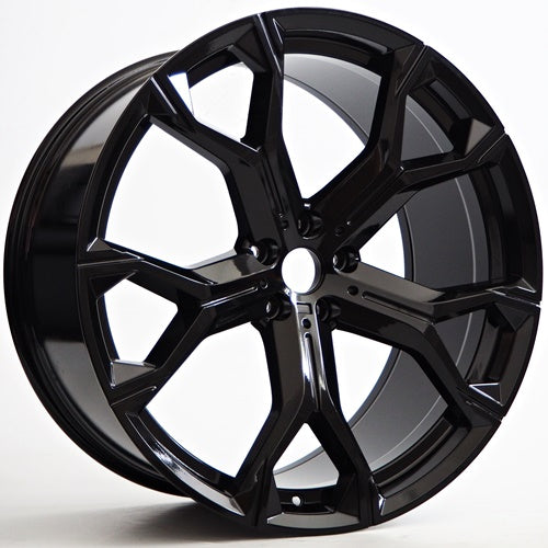 Alu kola pro BMW Harper 9,5x22 5x112 ET37 66,6 Black | Wheelsup.cz