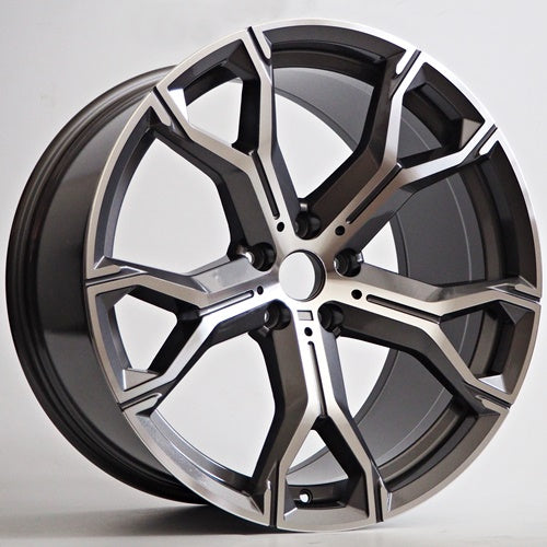 Alu disky pre BMW Harper 9x20 5x112 ET35 66.6 Sivá