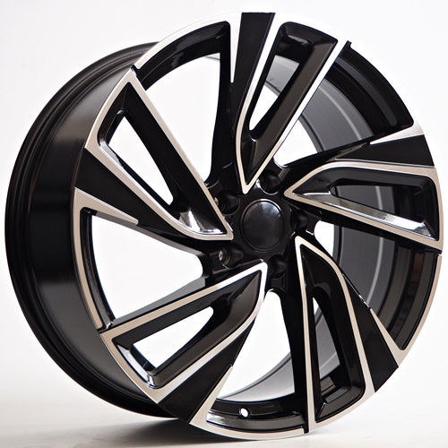 Racing Line Iron 8,5x19 5x112 ET45 fekete arc, megmunkált