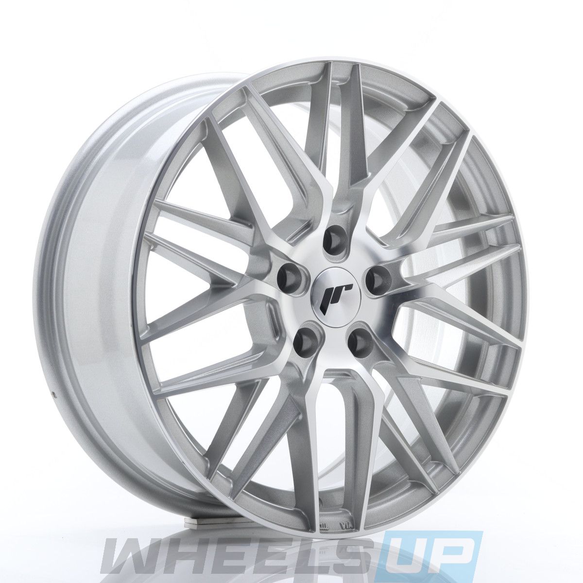 Alu kola Japan Racing JR28 Silver Machined