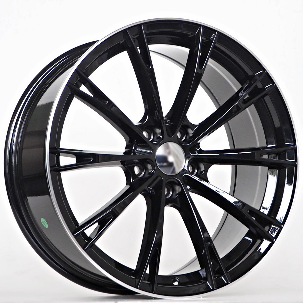 Alu disky pre Audi Lena 7.5x17 5x112 ET35 66.5 Čierna