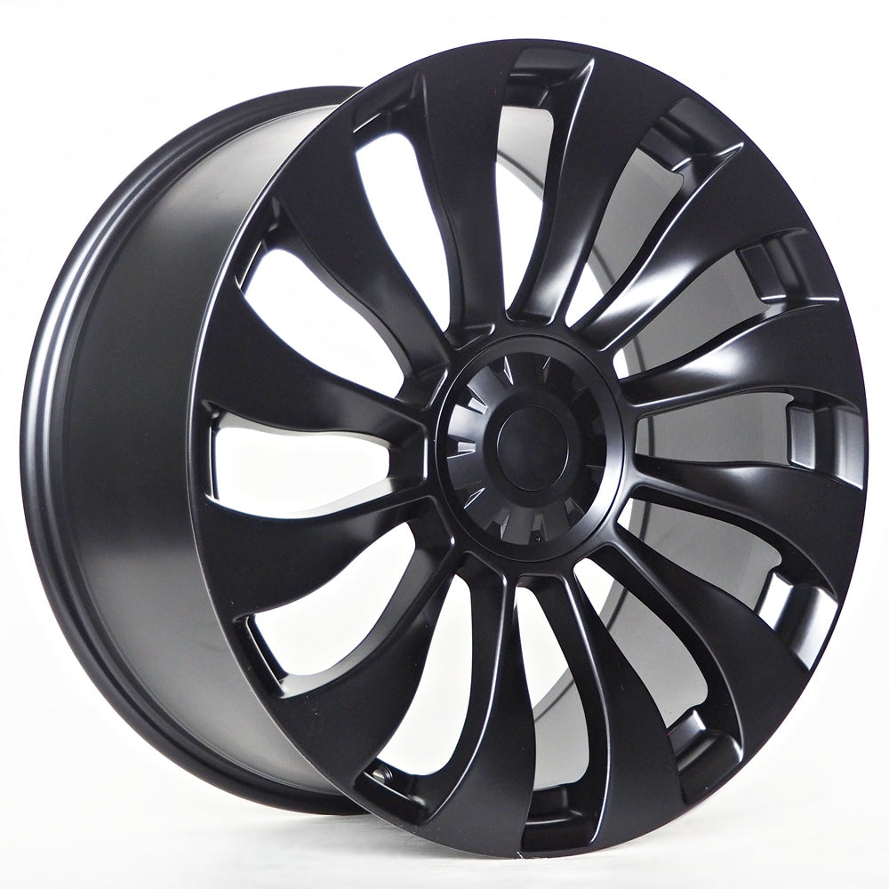 Alu disky pre Tesla Lite 9.5x20 5x114.3 ET45 64.1 Čierna