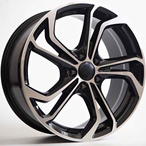 Racing Line Magnus 7,5x17 5x112 ET45 Black Face Machined