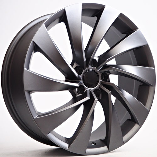 Alu kola Racing Line Motion 8x18 5x112 ET40 57,1 Gloss Graphite | Wheelsup.cz