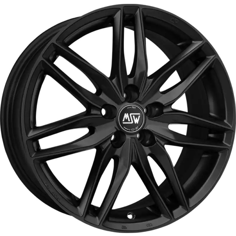 Alu kola MSW 24 9x19 5x112 ET29 Matt Black | Wheelsup.cz