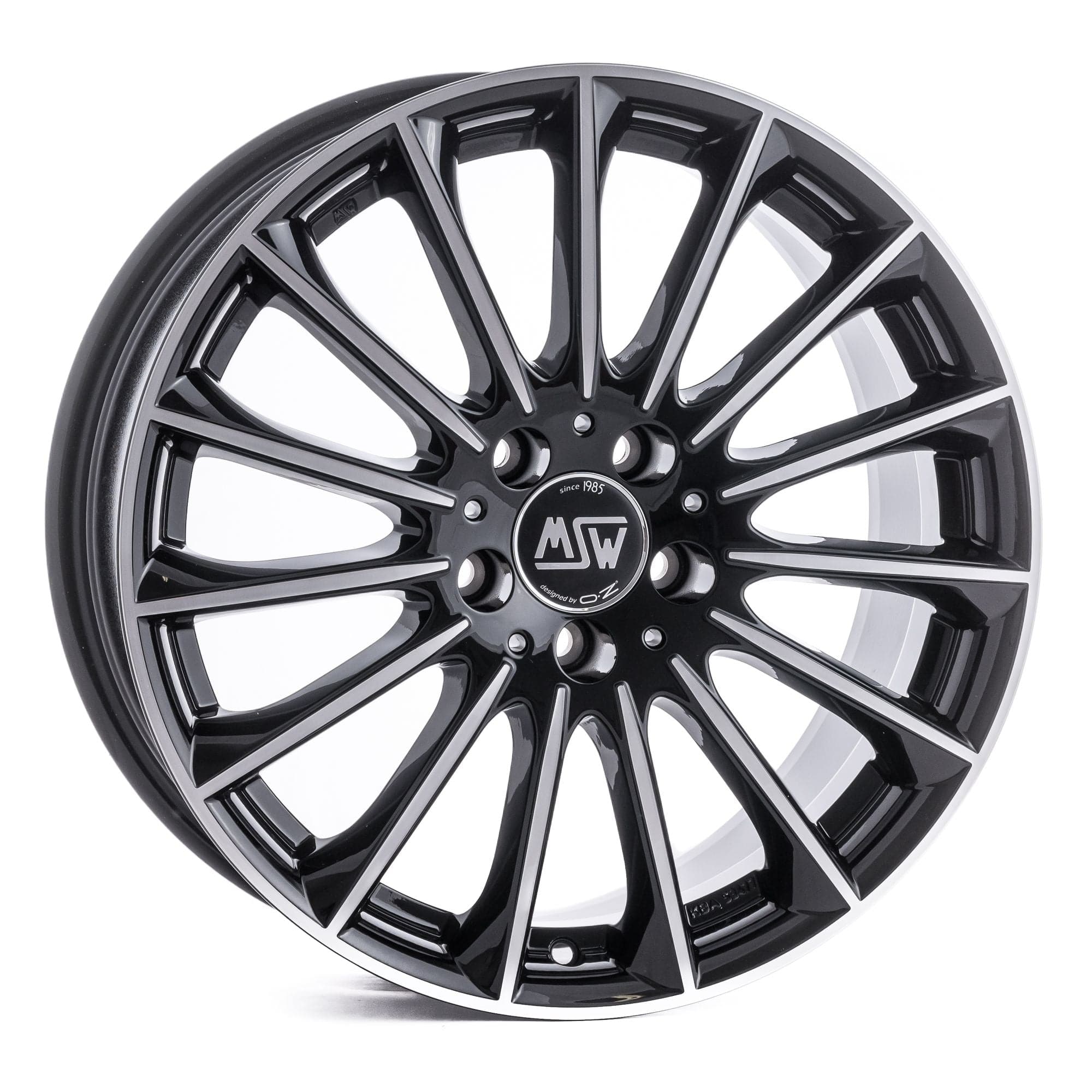 MSW 30 9x18 5x112 ET44 73,1 Gloss Black Full Polished - Wheelsup.sk