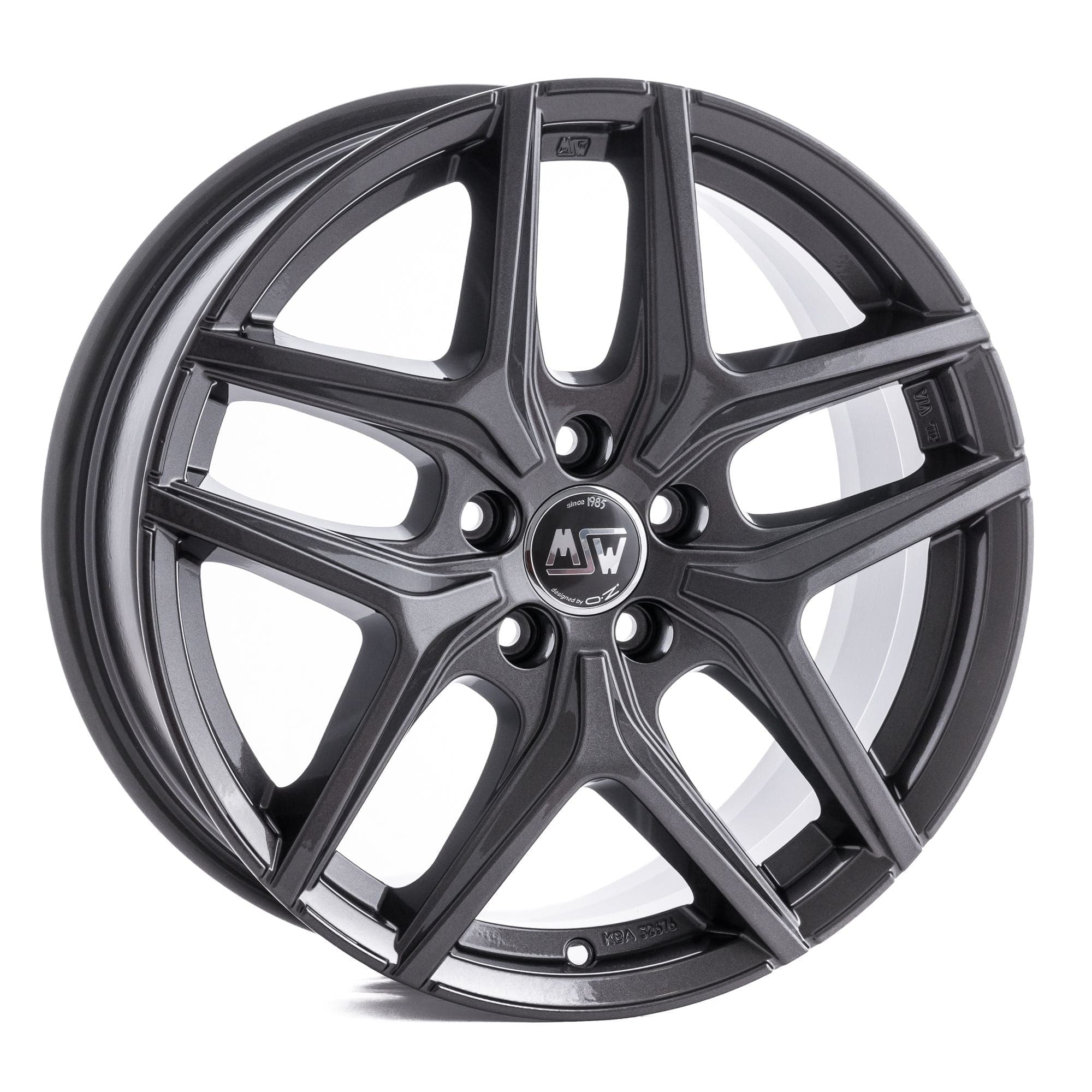 MSW 40 8x19 5x110 ET34 65,06 Gloss Gun Metal - Wheelsup.sk