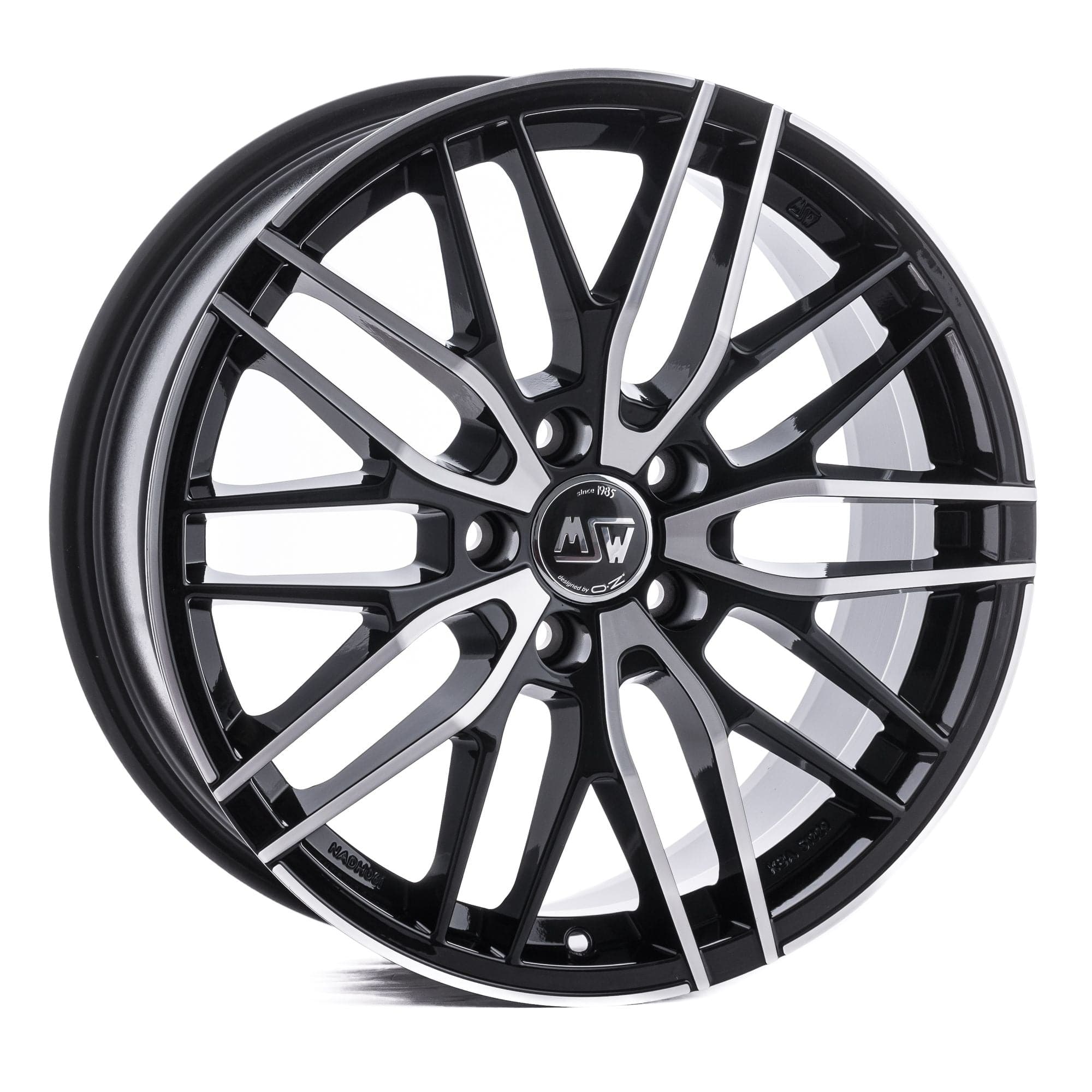 MSW 72 7x17 5x114,3 ET40 73,1 Gloss Black Full Polished - Wheelsup.sk