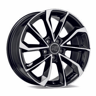 Alu disky MSW 42 VAN 6.5x17 6x120 ET50 74.6 Čierna