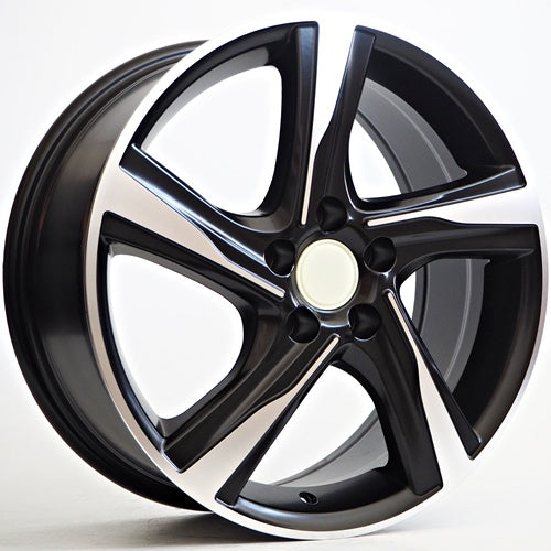 Racing Line Murano 7,5x18 5x108 ET45 Black Matt Face Machined