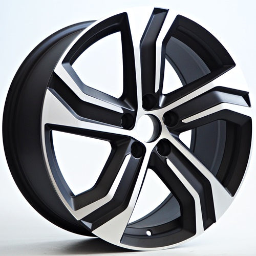 Racing Line Nano 8x18 5x108 ET45 Black Matt Face Machined