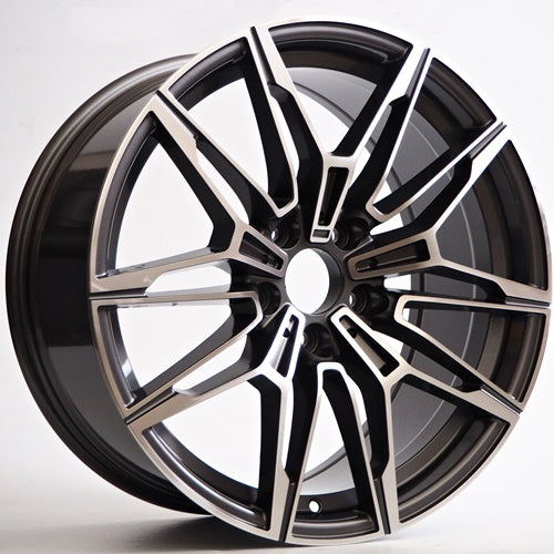 Racing Line Nero 9x19 5x120 ET38 szürke arc megmunkált