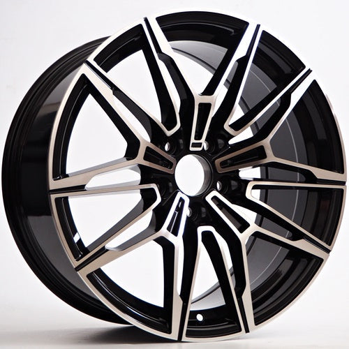 Racing Line Nero 9x19 5x120 ET38 fekete arc megmunkált