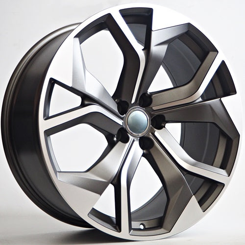 Racing Line Noel 9,5x21 5x112 ET33 szürke matt arc megmunkált