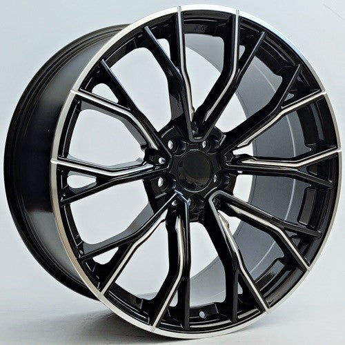 Alu disky pre MW Omni 9.5x19 5x120 ET35 74.1 Čierna