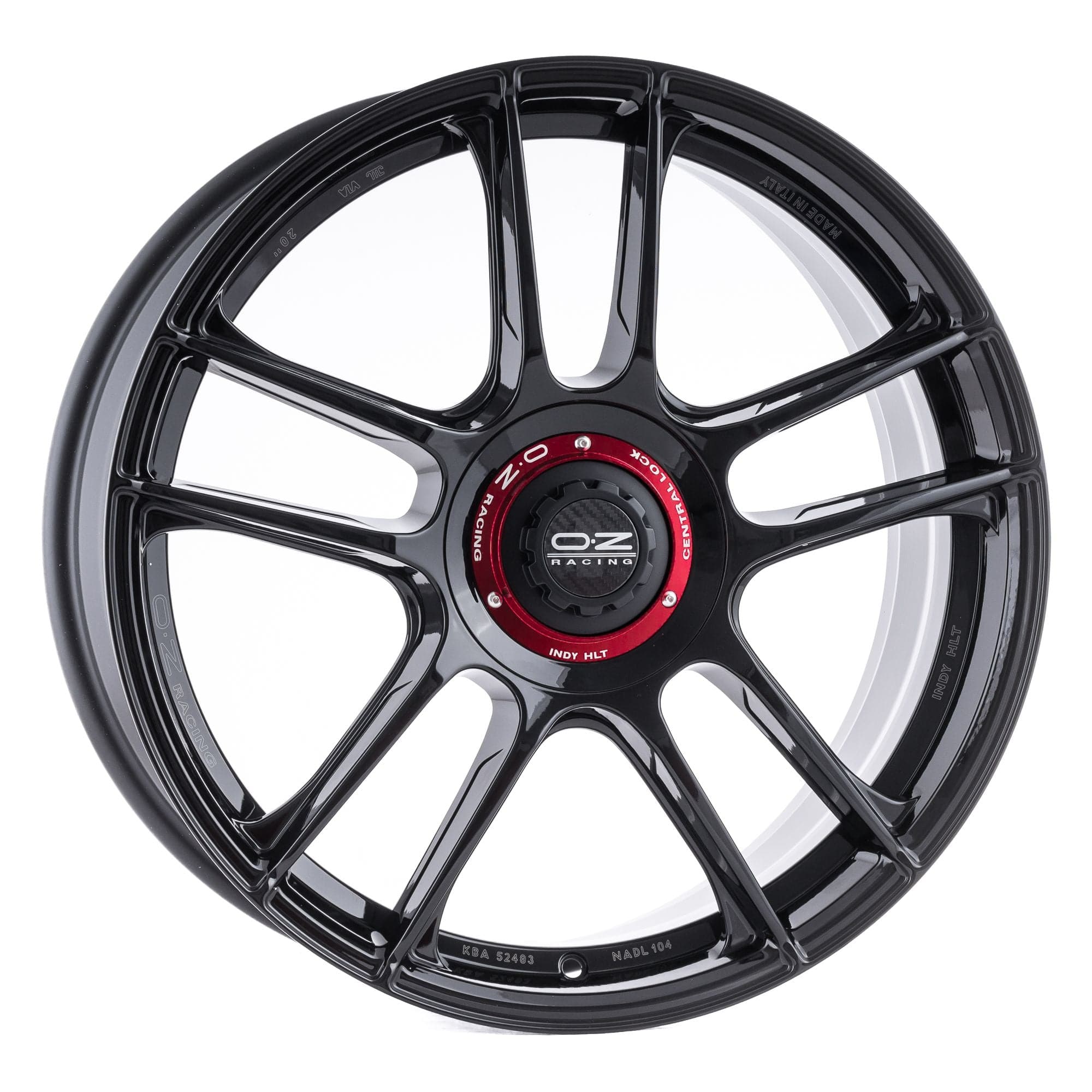 OZ INDY HLT 10x20 5x112 ET35 75 Gloss Black - Wheelsup.sk
