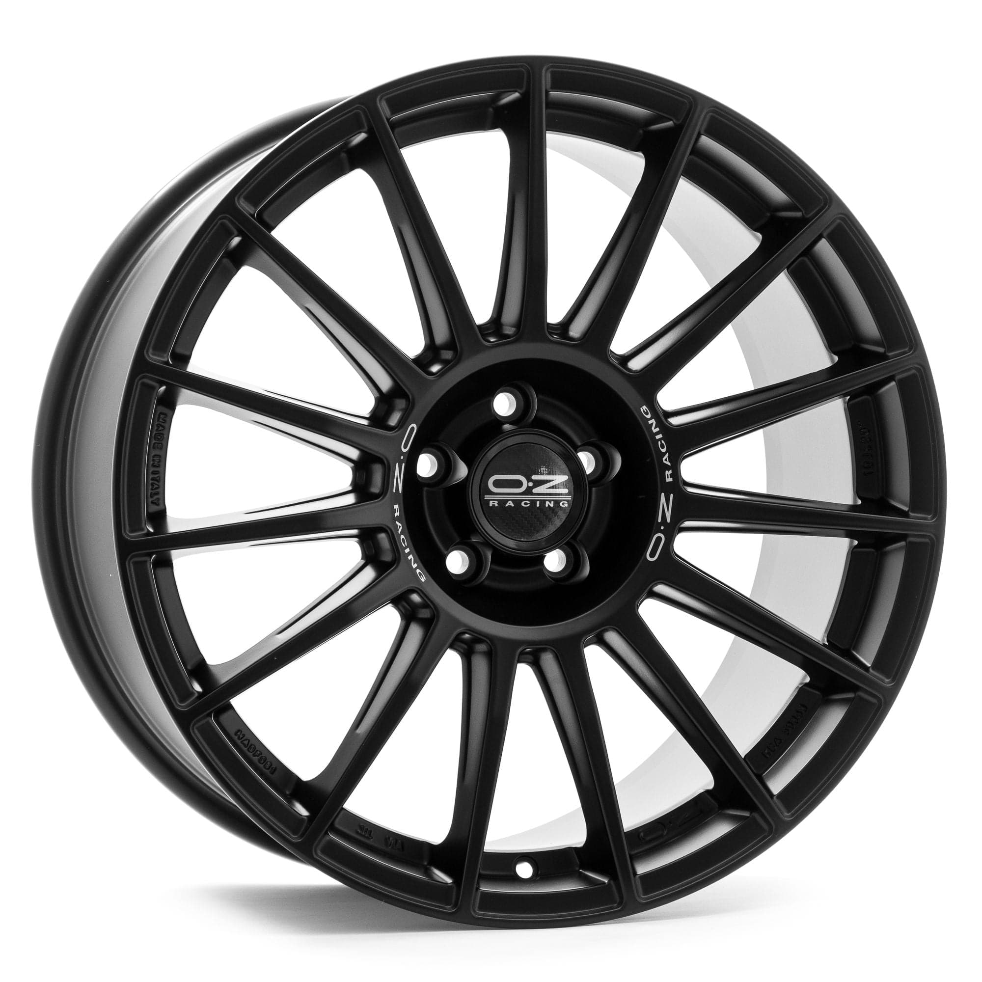 OZ SUPERTURISMO DAKAR 11x21 5x130 ET58 71,56 Matt Black + Silver Lettering - Wheelsup.sk