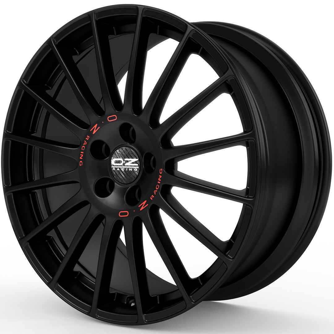 Alu kola OZ SUPERTURISMO GT 6.5x15 4x108 ET18 Matt Black Red Lettering | Wheelsup.cz