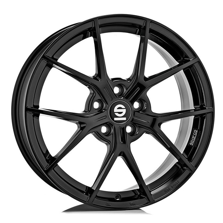 Alu kola SPARCO PODIO 8x18 5x112 ET35 Gloss Black | Wheelsup.cz