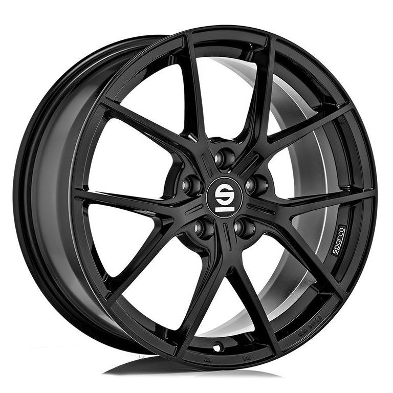 Alu kola SPARCO PODIO 8x18 5x112 ET35 Gloss Black | Wheelsup.cz
