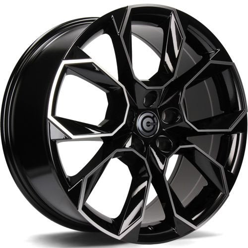 Alu disky Carbonado Beast 6.5x16 5x112 ET43 57.1 Čierna