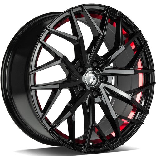 Alu disky Seventy9 SV-C 8x18 5x100 ET40 73.1 Čierna