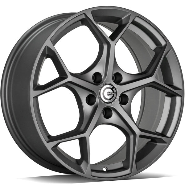 Alu disky Carbonado Fancy 8x18 5x112 ET30 66.45 Sivá