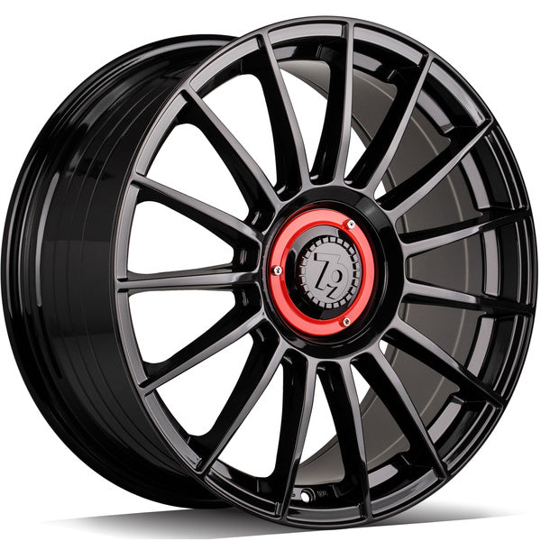 Alu disky Seventy9 SCF-2 8.5x19 5x112/120 ET35 72.6 Čierna