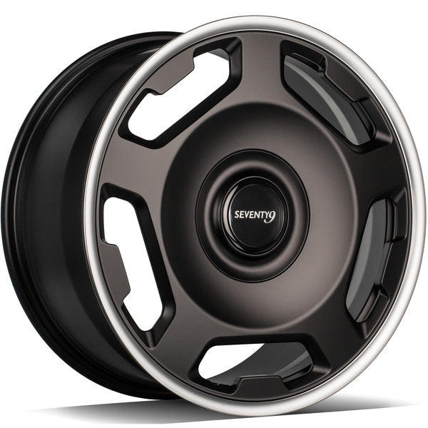 Alu kola Seventy9 MF.15 8.5x20 5x112 ET35 66.6 Černá