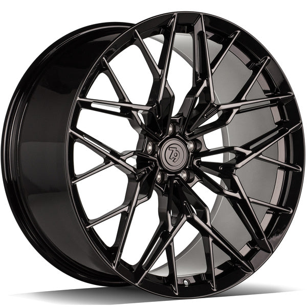 Alu kola Seventy9 MF.14 9x22 5x112 ET20 66.6 Černá